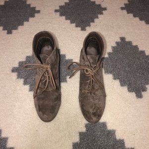 Madden girl velvet booties